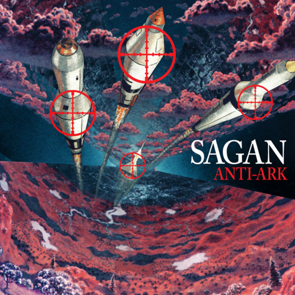 the album cover for Sagan - Anti-ark