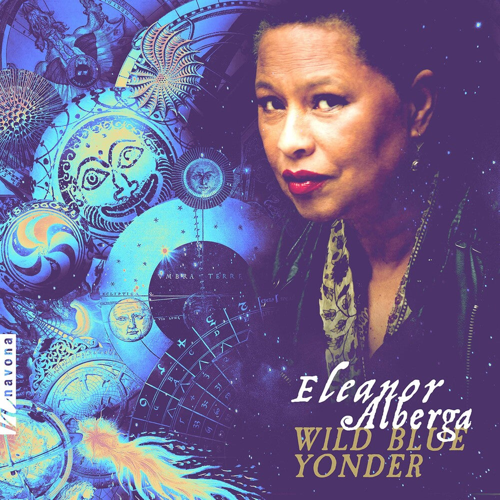 the album cover for Alberga - Wild Blue Yonder