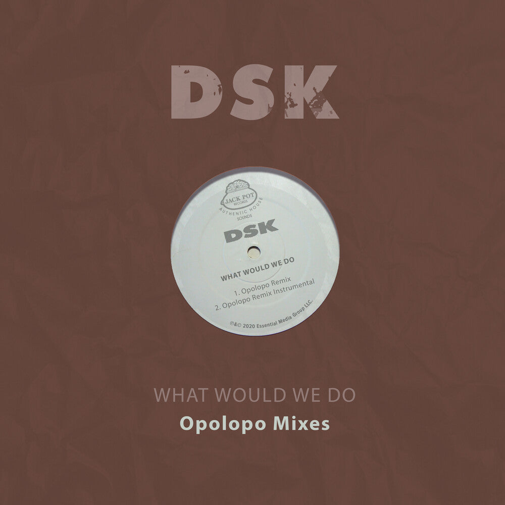 the album cover for DSK - What Would We Do - Opolopo Mixes (Mod)