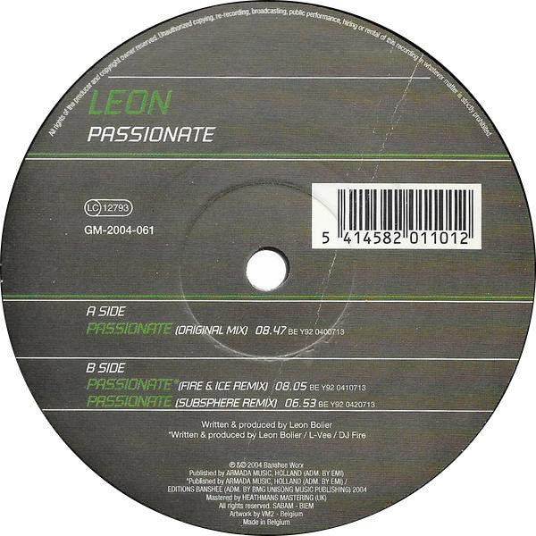 Leon* : Passionate (12")