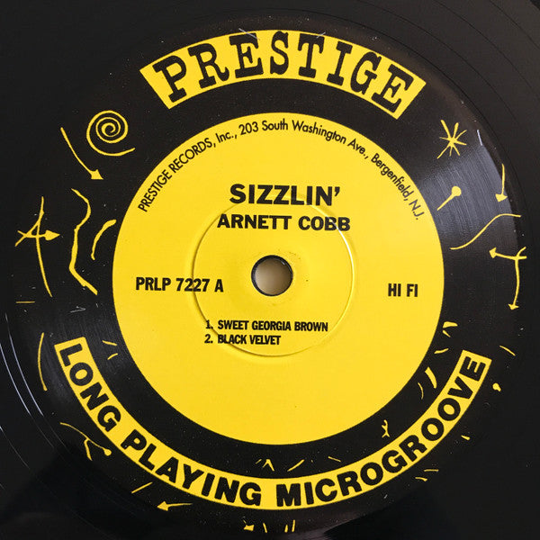 Arnett Cobb : Sizzlin' (2x12", Album, Ltd, Num, RM, 180)