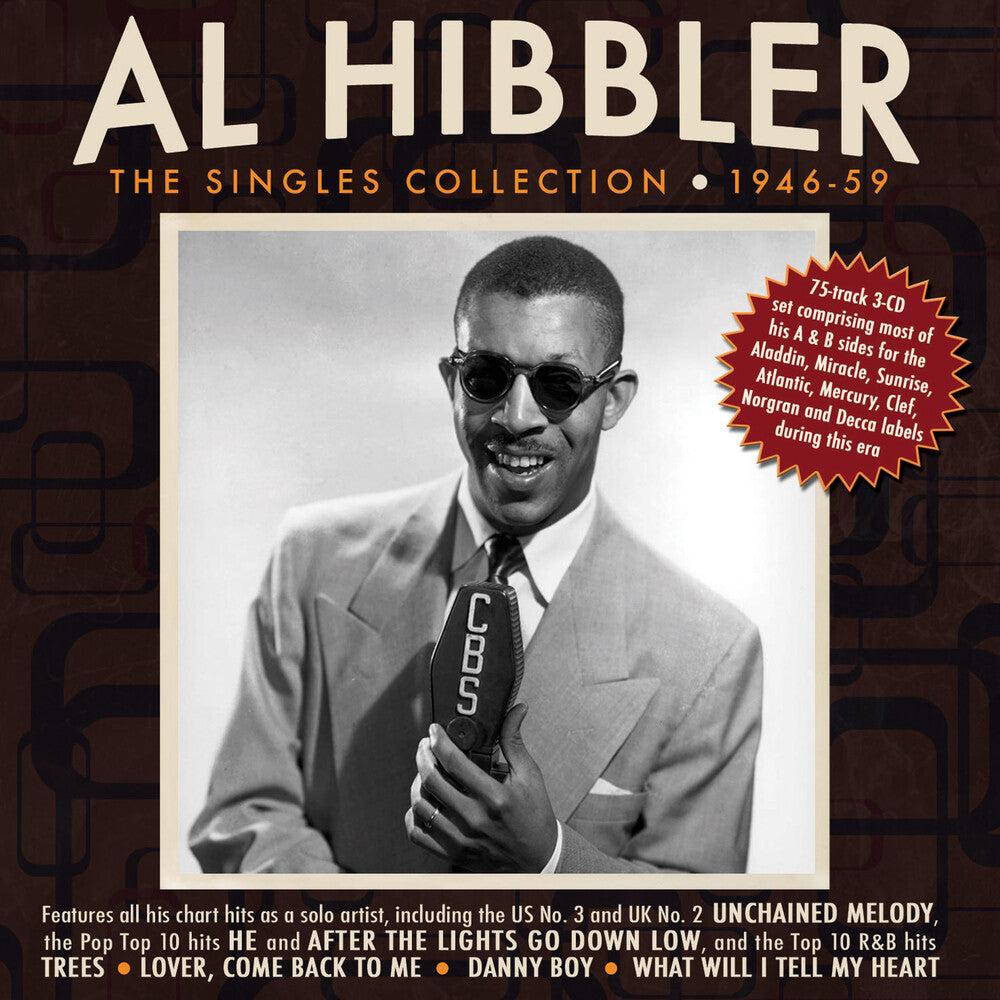 the album cover for Al Hibbler - Singles Collection 1946-59