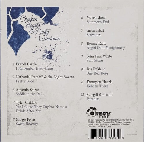 Varios Artistas - Corazones Rotos y Ventanas Sucias: Canciones de John Prine 2 (Varios Artistas) (CD)