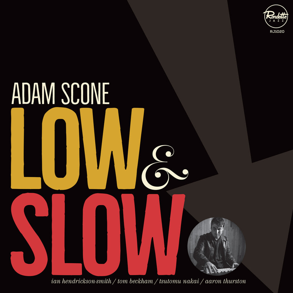 the album cover for Adam Scone - Low & Slow