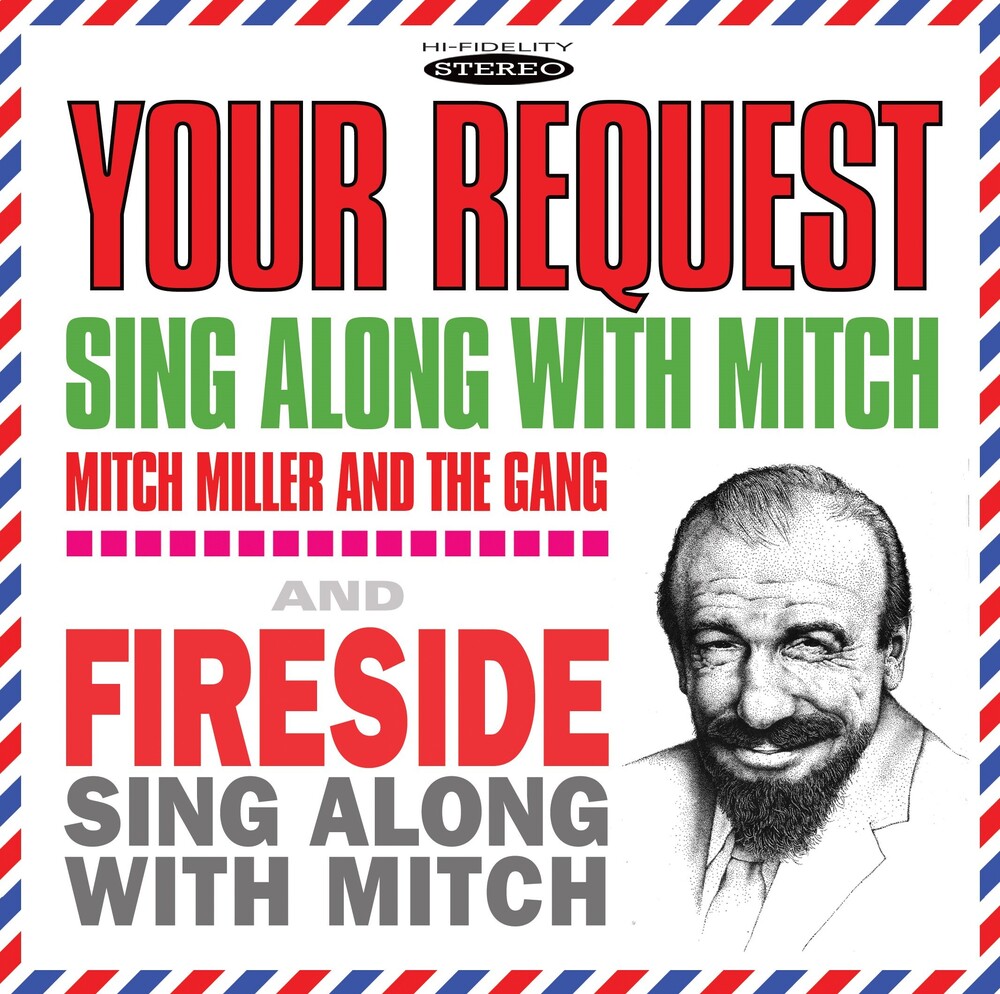 the album cover for Mitch Miller& The Gang - Your Request Sing Along With Mitch/Fireside Sing