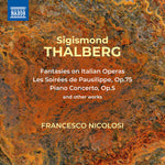 the album cover for Thalberg / Nicolosi / Mogrelia - Works