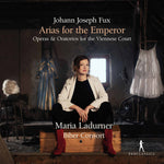 the album cover for Fux / Ladurner / Biber Consort - Arias For The Emperor