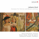 the album cover for Graf / Schumann / Voigt - Sonaten Fur Violine