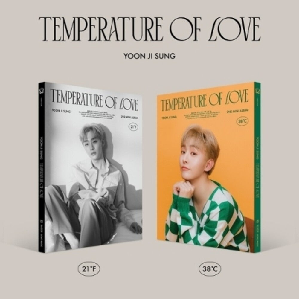 the album cover for Yoon Ji Sung - Tempertature Of Love (Stic) (Phob) (Phot) (Asia)