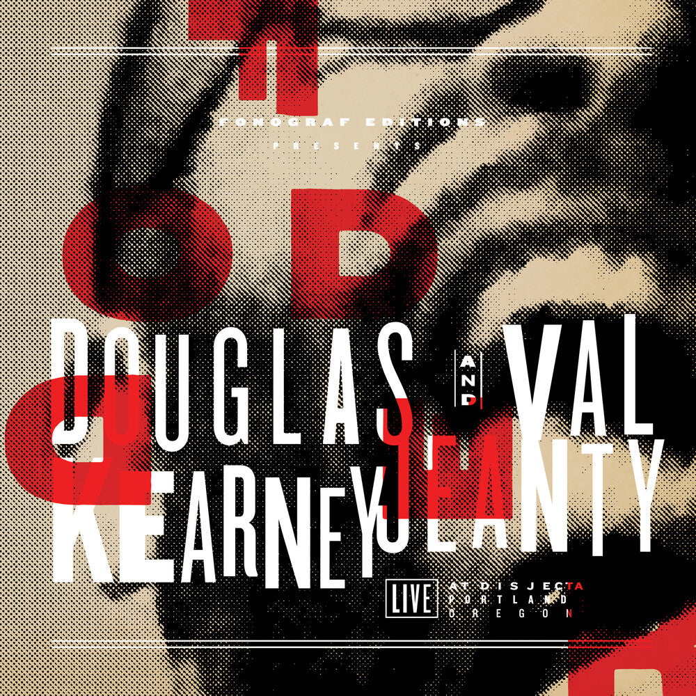 the album cover for Douglas Kearney/ Jeanty,Val - Fodder: Live At Disjecta