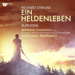 the album cover for Antonio Pappano/ Chamayou,Bertrand - Strauss: Ein Heldenleben - Burleske