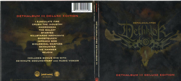 Dethklok : Dethalbum III (CD, Album + DVD-V + Dlx)