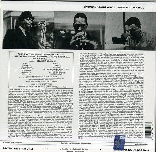 Curtis Amy - Katanga (Vinyl)