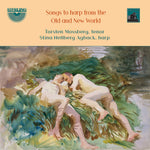 the album cover for Gershwin / Mossberg / Agback - Songs to Harp