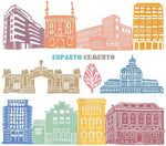 the album cover for Espanto - Cemento (Spa)