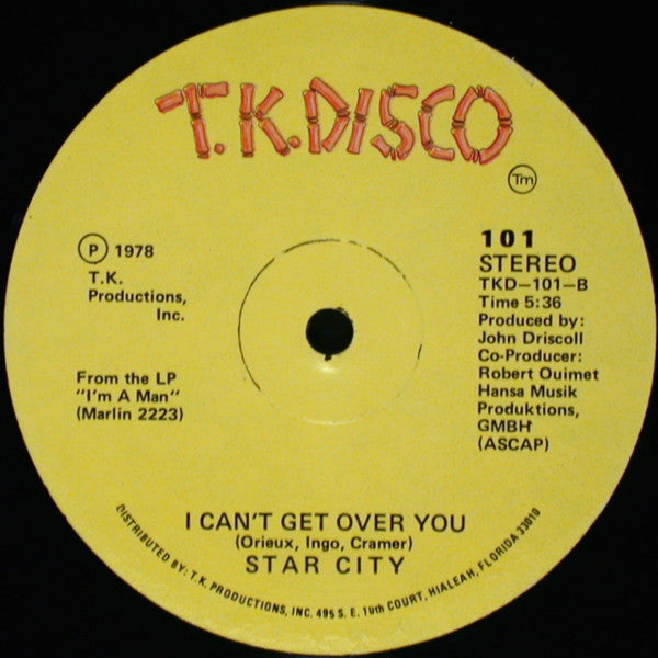 Star City : I'm A Man (12")