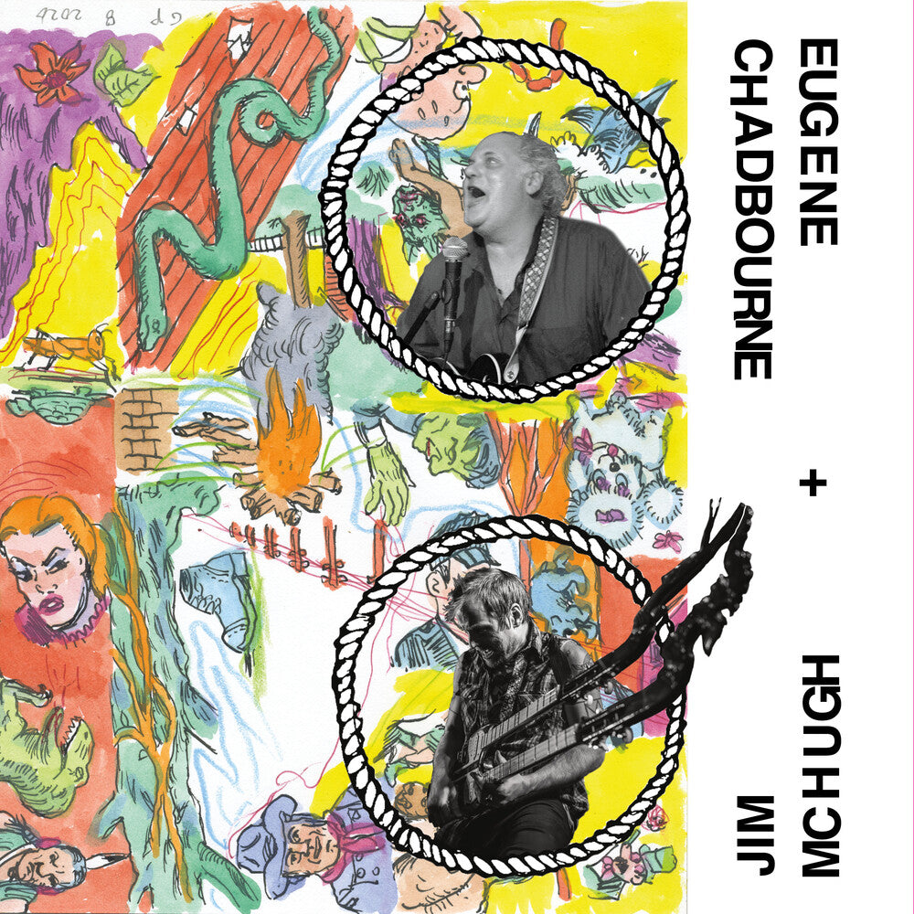 the album cover for Eugene Chadbourne/ Mchugh,Jim - Bad Scene