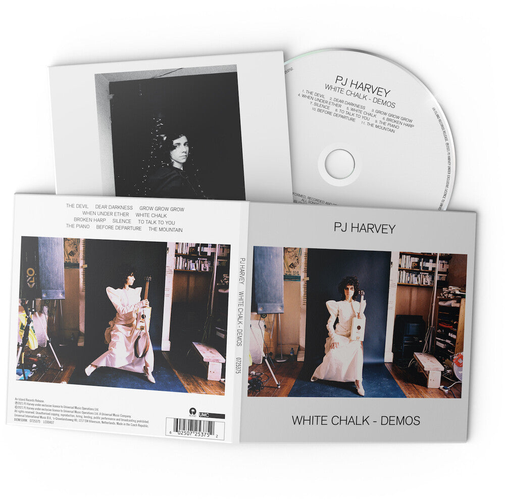 the album cover for PJ Harvey - White Chalk - Demos