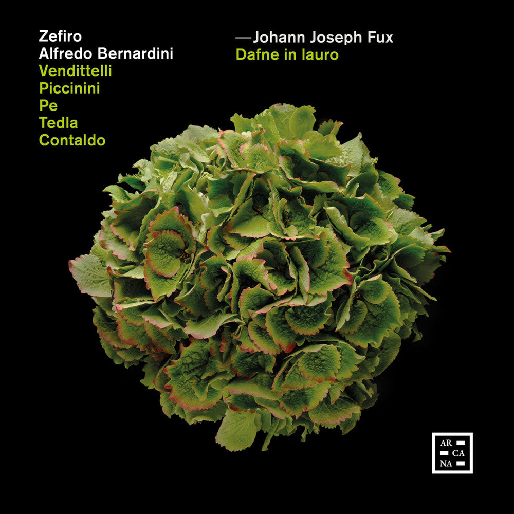the album cover for Fux / Zefiro / Bernardini - Dafne In Lauro (2pk)