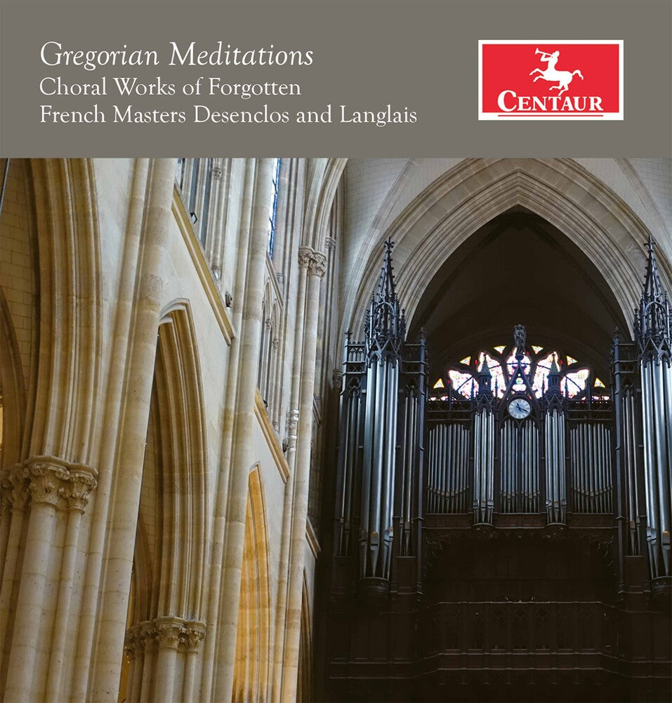 the album cover for Desenclos / Scheibe / Zhao - Gregorian Meditations