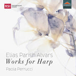 the album cover for Alvars / Perrucci - Works for Harp