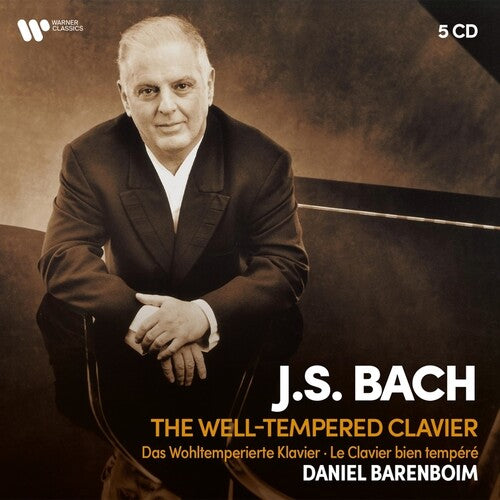 Daniel Barenboim - Bach: The Well-Tempered Clavier (CD)