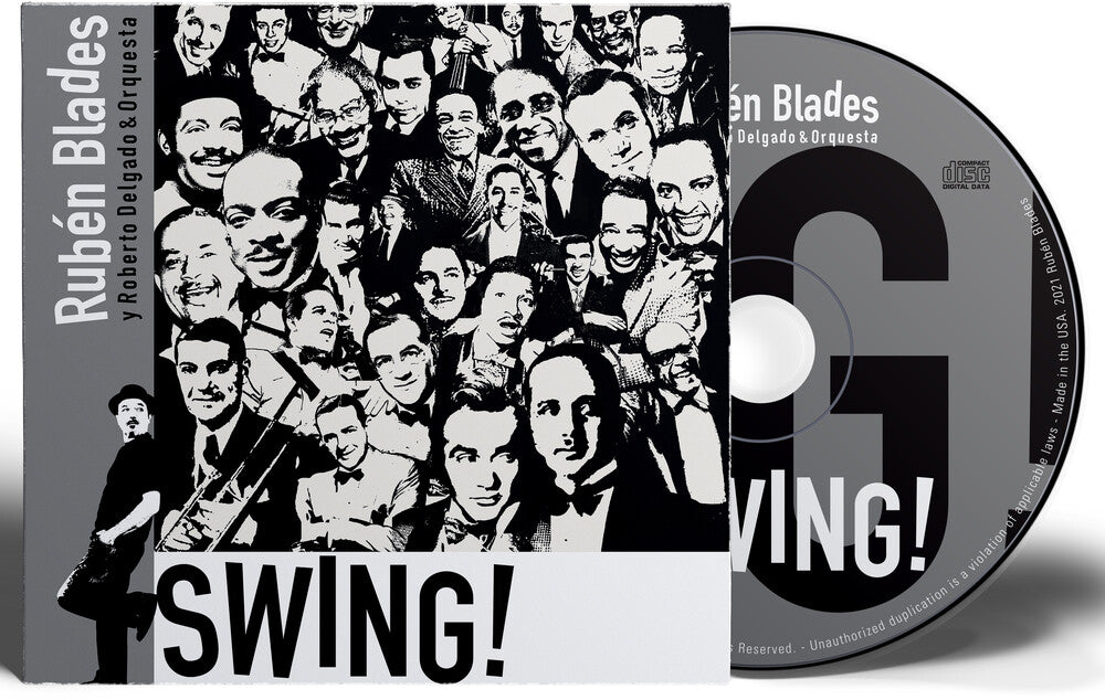 the album cover for Grammy Winning Artist - SWING!