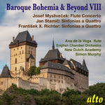 the album cover for New Dutch Academy / Simon Murphy/ Eco - Baroque Bohemia & Beyond Viii (Stamic Richter)