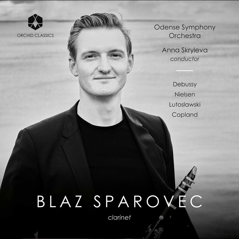 the album cover for Copland / Sparovec / Milletari - Works for Clarinet