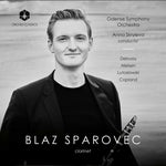 the album cover for Copland / Sparovec / Milletari - Works for Clarinet