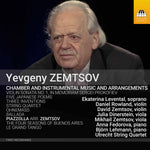 the album cover for Zemtsov - Chamber & Instrumental