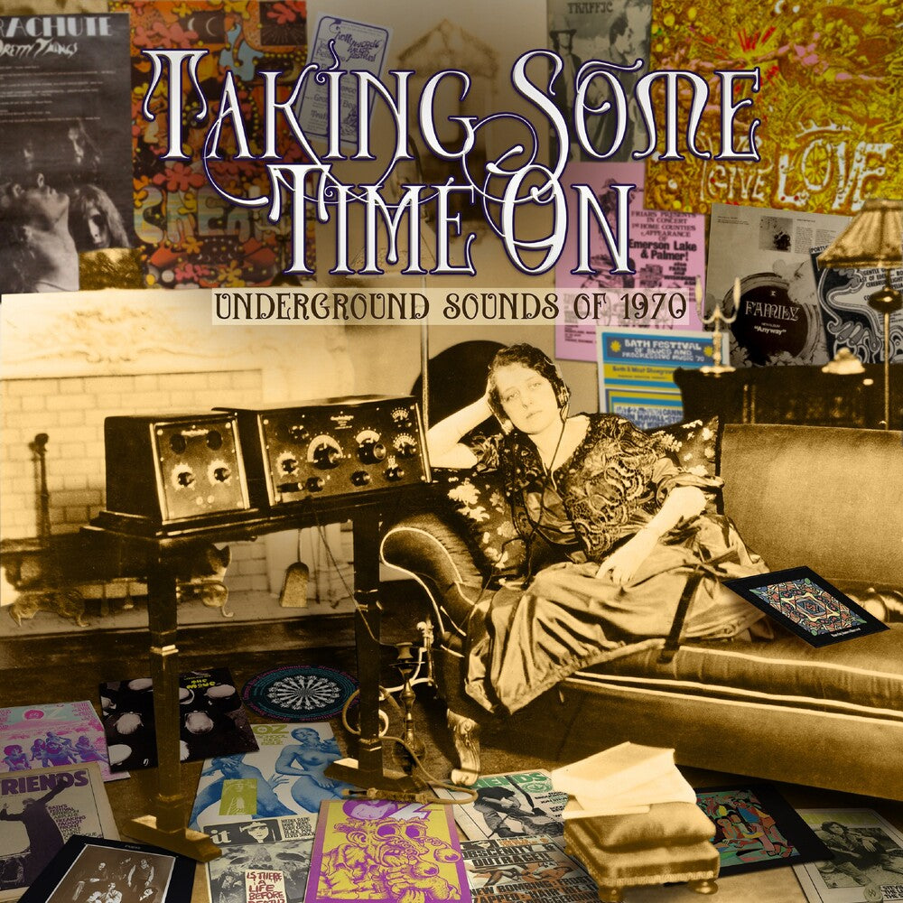 the album cover for Taking Some Time On: Underground Sounds Of 1970 - Taking Some Time On: Underground Sounds Of 1970