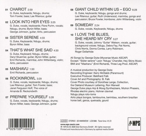 ジョージ・デューク - アイ・ラヴ・ザ・ブルース・シー・ハード・マイ・クライ(CD)