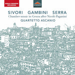 the album cover for Gambini / Quartetto Ascanio - Chamber Music In Genoa
