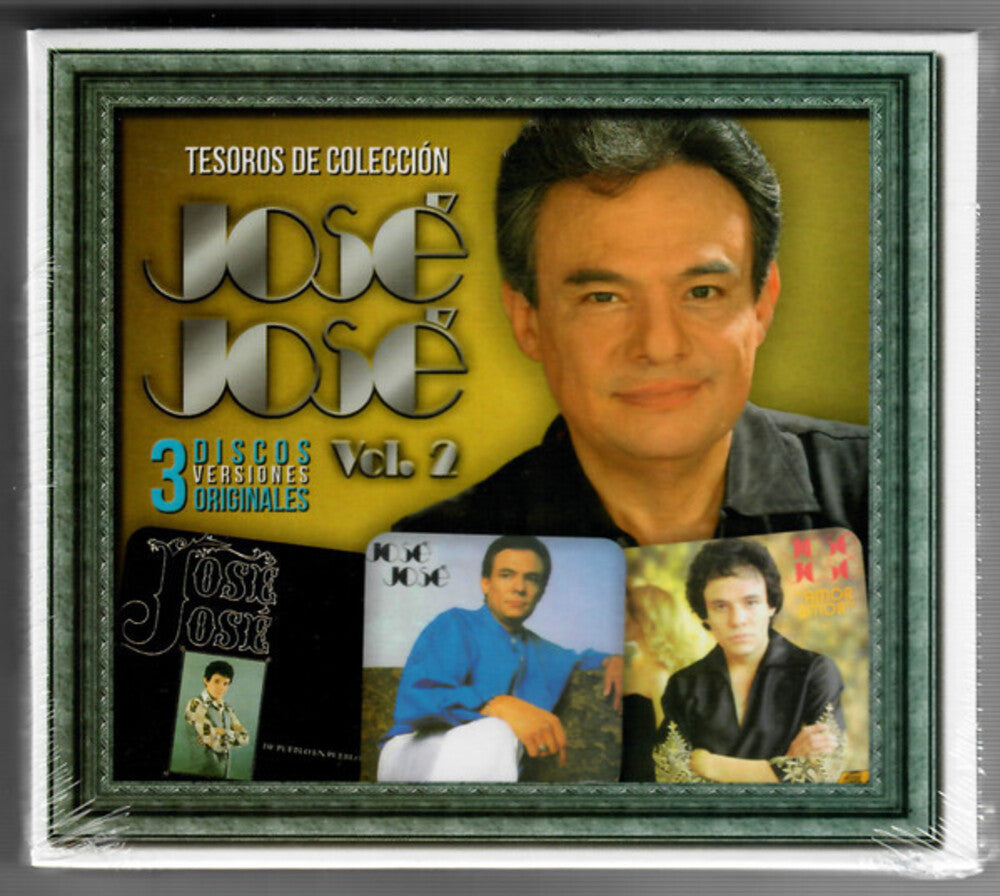 the album cover for Jose Jose - Tesoros De Coleccion Volume 2