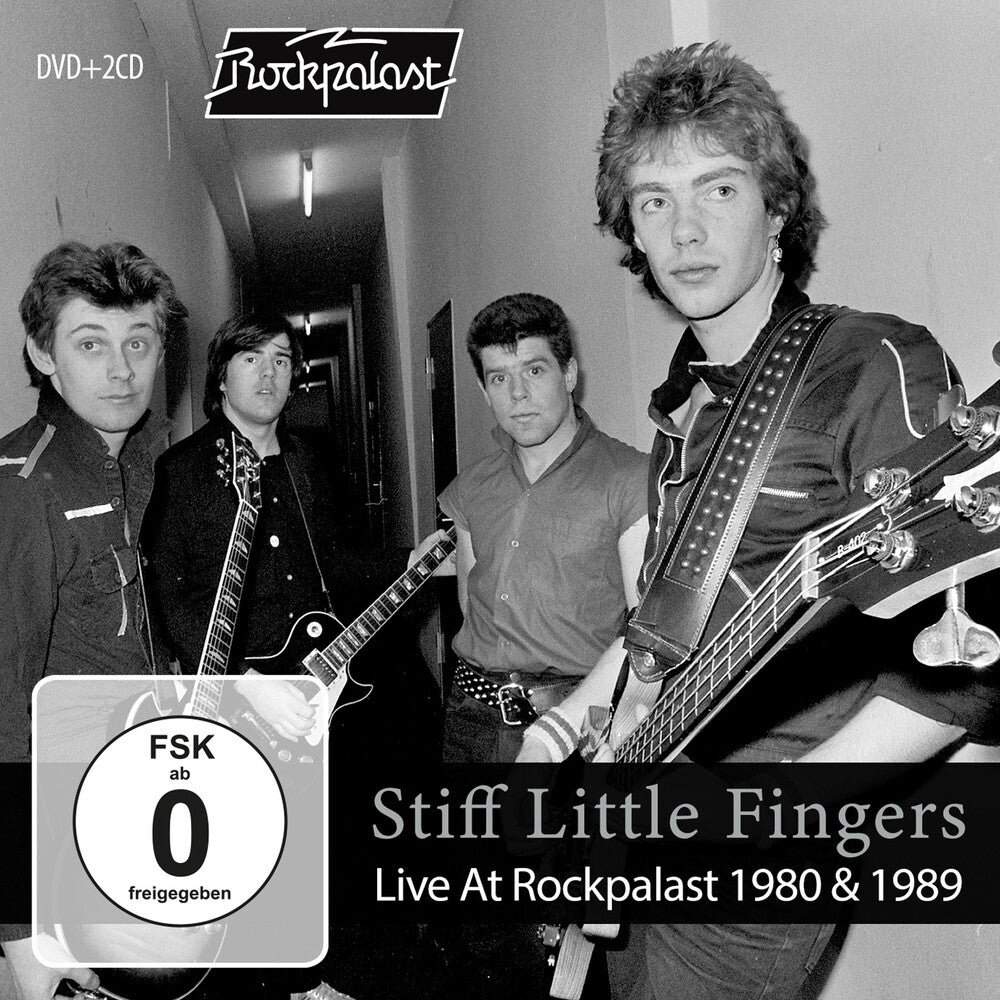 the album cover for Stiff Little Fingers - Live At Rockpalast 1980 & 1989 (W/Dvd)