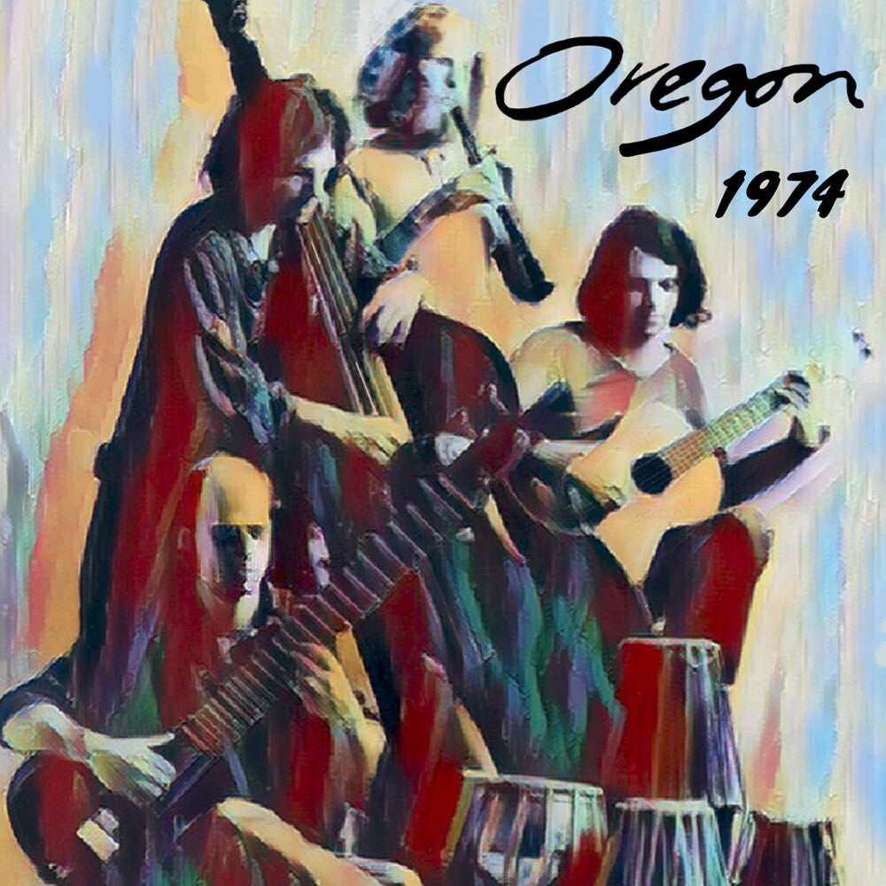 the album cover for Oregon - 1974