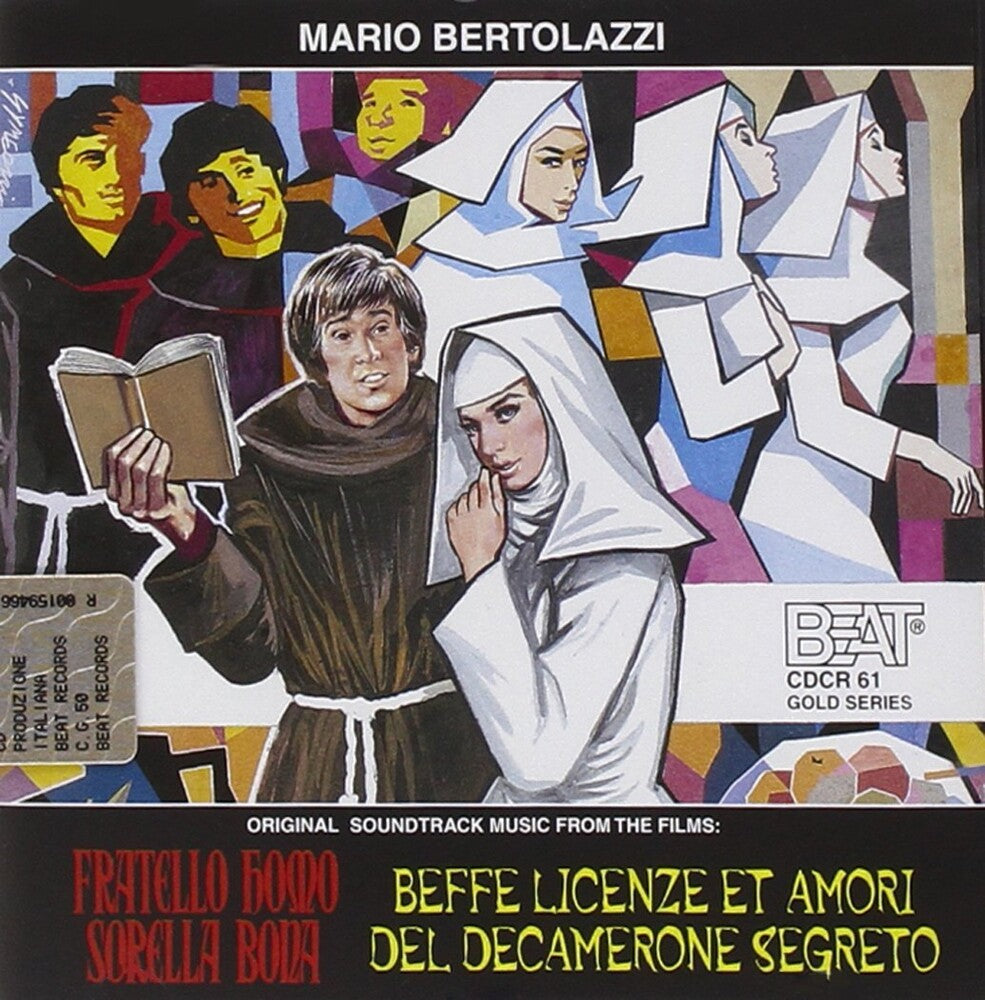 the album cover for Mario Bertolazzi(Ita) - Fratello Homo Sorella / O.S.T. (Ita)