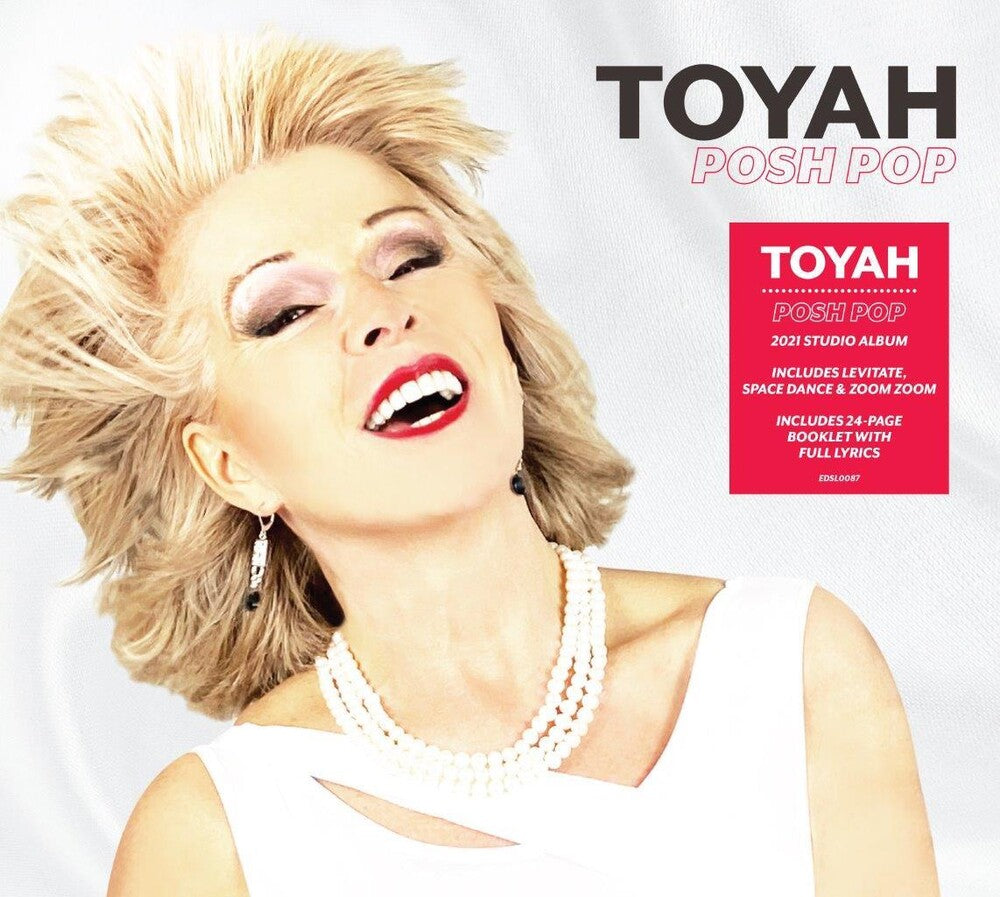 the album cover for Toyah - Posh Pop