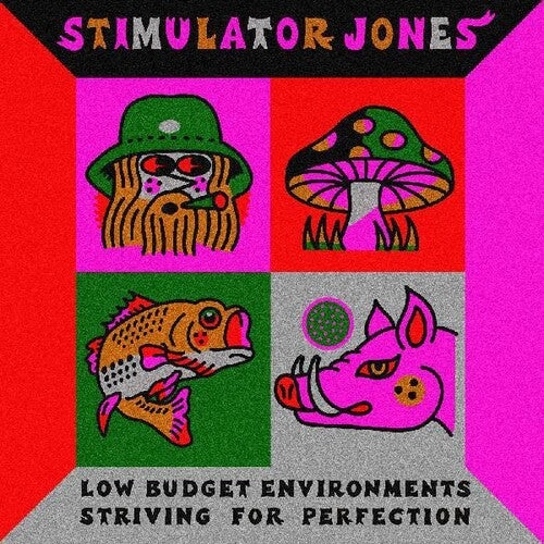 Stimulator Jones - Entornos de bajo presupuesto que buscan la perfección (Vinilo)
