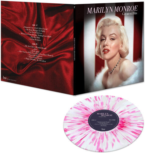 Marilyn Monroe - Grandes éxitos (Vinilo rosa y blanco) (Vinilo)