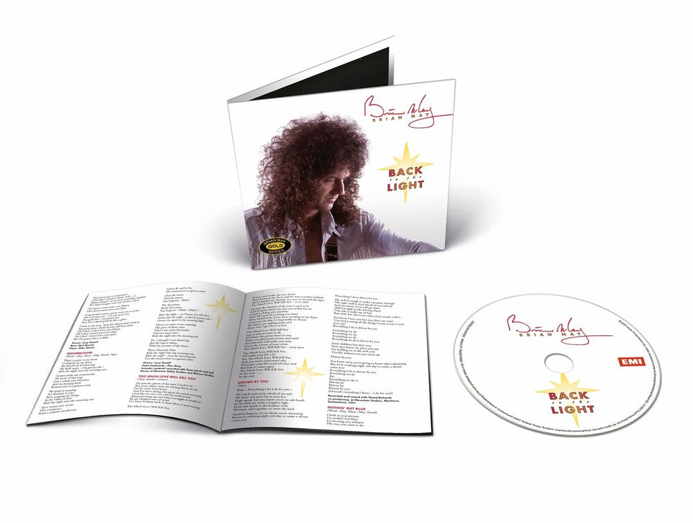 the album cover for Brian May - Back To The Light: Remastered