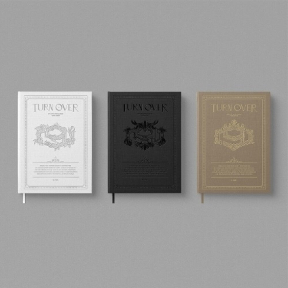 the album cover for Sf9 - Turn Over (incl. 128pg Booklet, Concept Photocard, Message Card + Selfie Photocard)