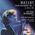 the album cover for Anne-Marie Mcdermott - Piano Concertos 3