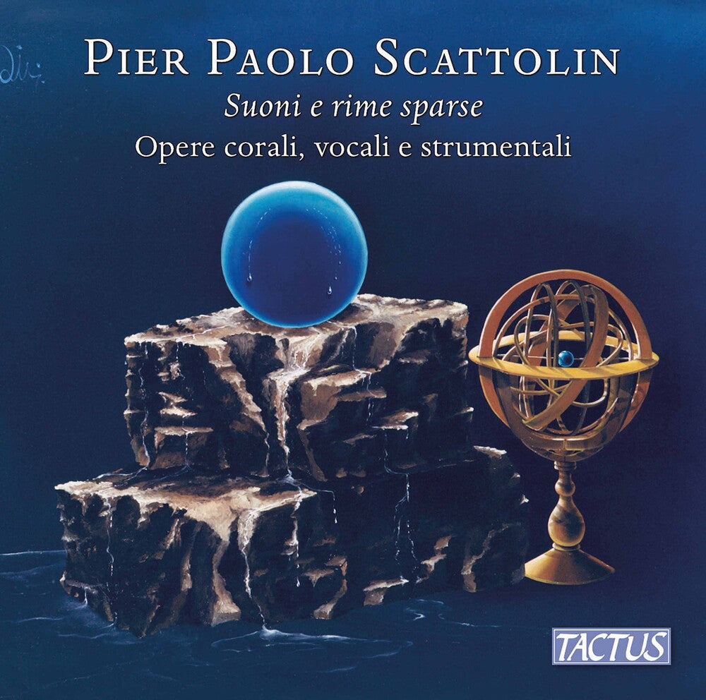 the album cover for Scattolin - Suoni E Rime Sparse
