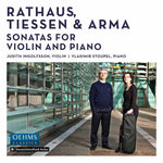 the album cover for Arma / Ingolfsson / Stoupel - Sonatas For Violin & Piano