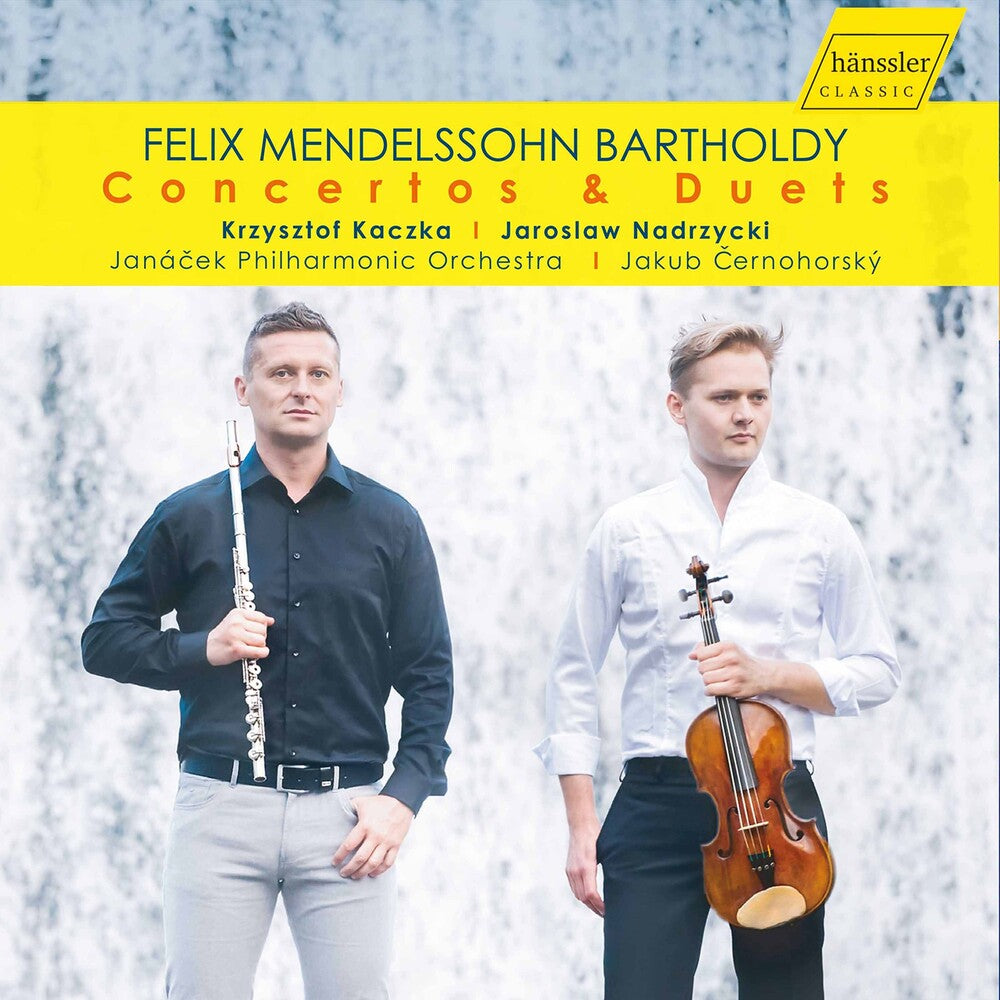 the album cover for Bartholdy / Nadrzycki / Janacek Philharmonic - Concertos & Duets