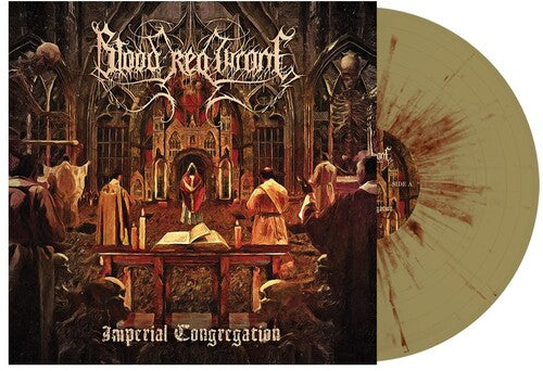Trono Rojo Sangriento - Congregación Imperial - Salpicaduras de oro y rojo (Vinilo)