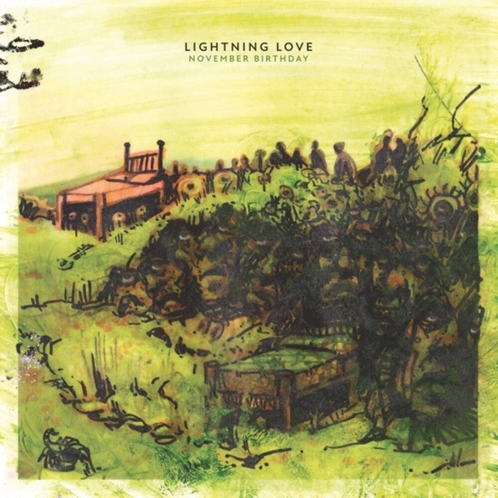 the album cover for Lightning Love - November Birthday (Green Vinyl) (Bonus Tracks)