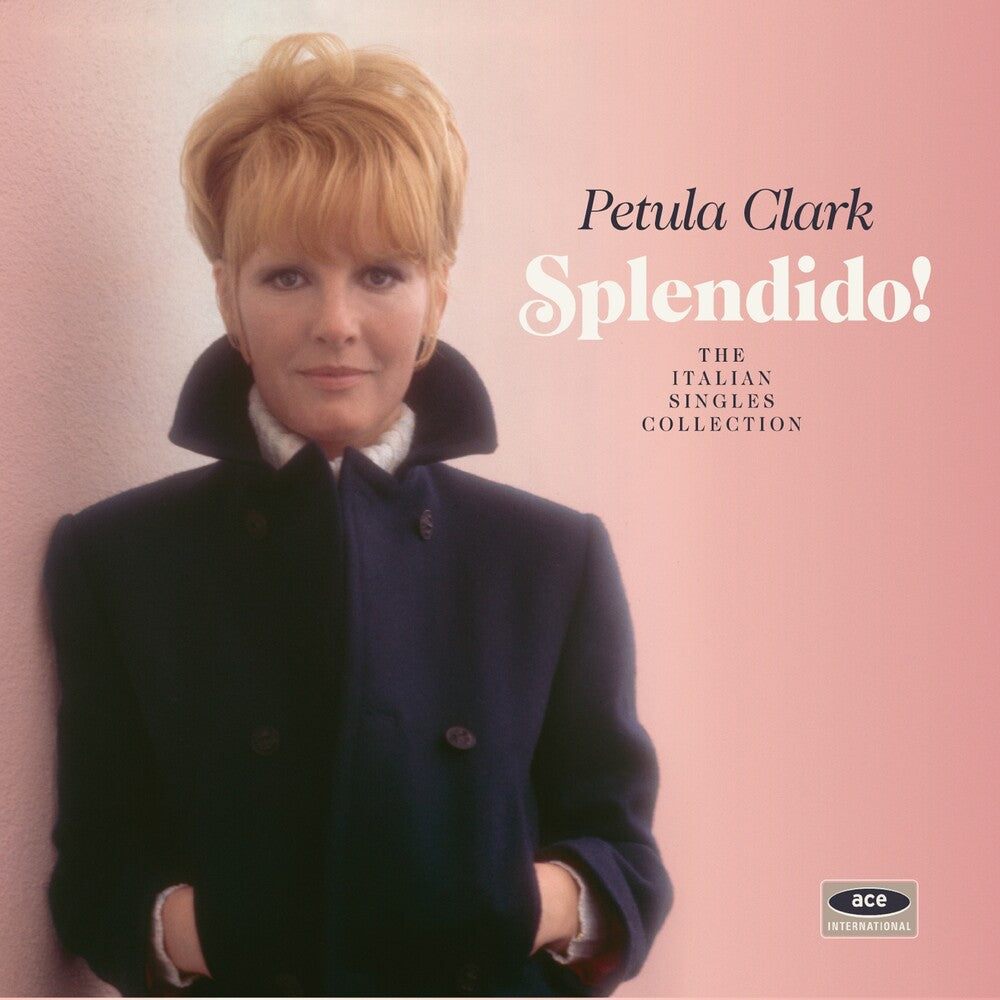 the album cover for Petula Clark - Splendido: Italian Singles Collection (Uk)